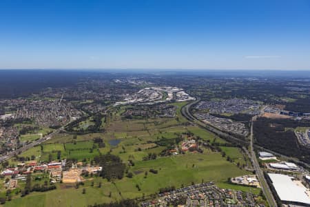 Aerial Image of GLENFIELD