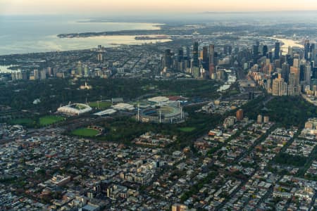 Aerial Image of EAST MELBOURNE