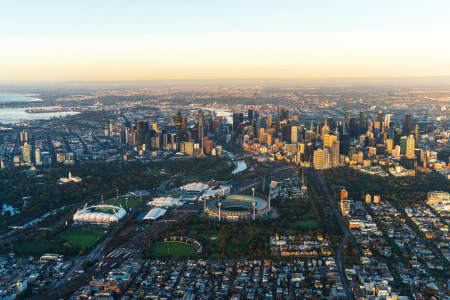 Aerial Image of EAST MELBOURNE