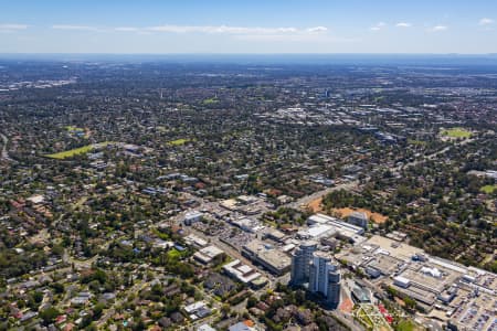 Aerial Image of CASTLE HILL