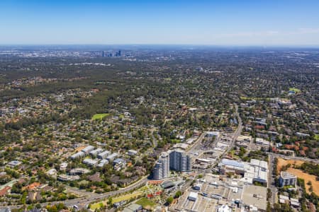 Aerial Image of CASTLE HILL