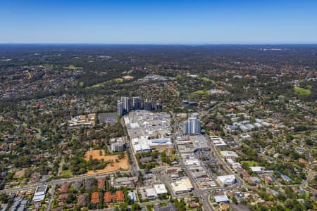 Aerial Image of CASTLE HILL