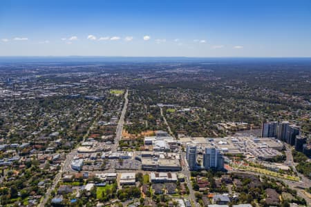 Aerial Image of CASTLE HILL