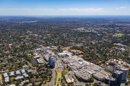 Aerial Image of CASTLE HILL