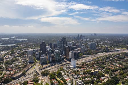 Aerial Image of NORTH SYDNEY