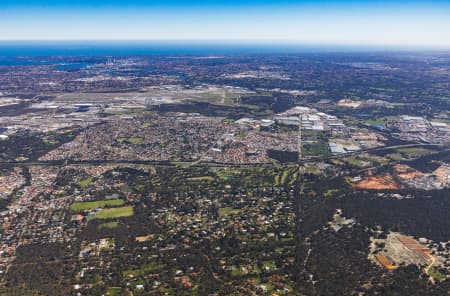 Aerial Image of BUSHMEAD