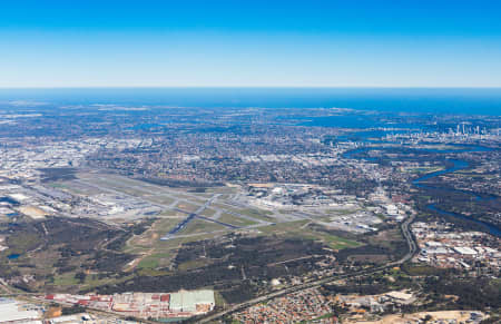 Aerial Image of SOUTH GUILDFORD TOWARDS PERTH CBD AND PERTH AIRPORT