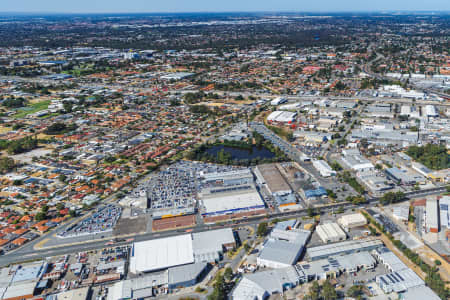 Aerial Image of WELSHPOOL