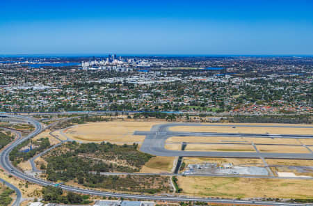 Aerial Image of PERTH AIRPORT