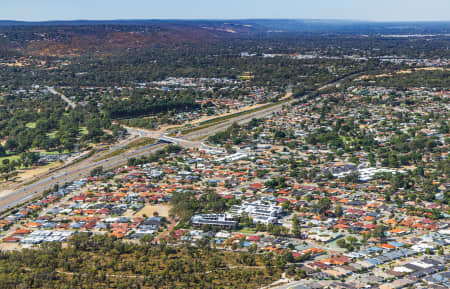 Aerial Image of HIGH WYCOMBE