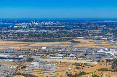 Aerial Image of PERTH AIRPORT