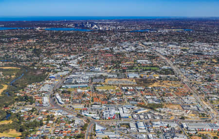 Aerial Image of BECKENHAM