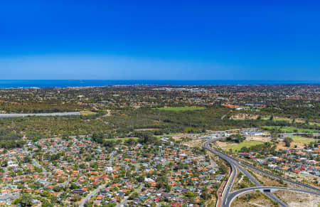 Aerial Image of BIBRA LAKE