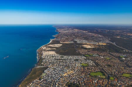 Aerial Image of BURNS BEACH