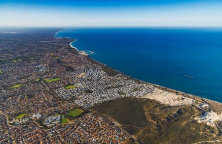 Aerial Image of BURNS BEACH
