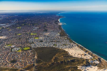 Aerial Image of BURNS BEACH