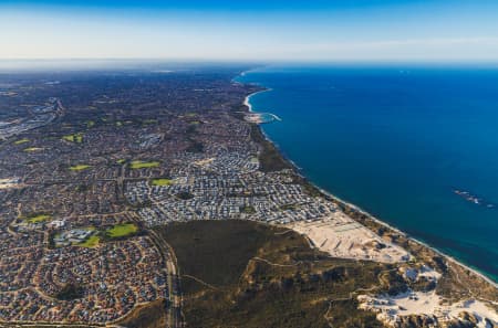 Aerial Image of BURNS BEACH