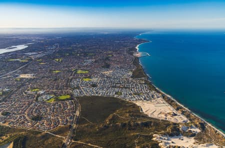 Aerial Image of BURNS BEACH