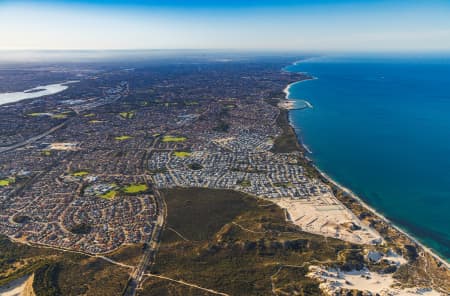 Aerial Image of BURNS BEACH