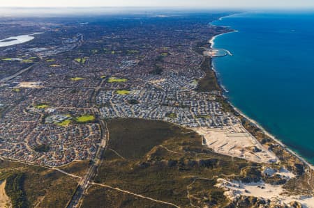 Aerial Image of BURNS BEACH