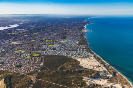 Aerial Image of BURNS BEACH
