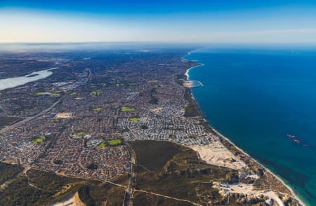 Aerial Image of BURNS BEACH
