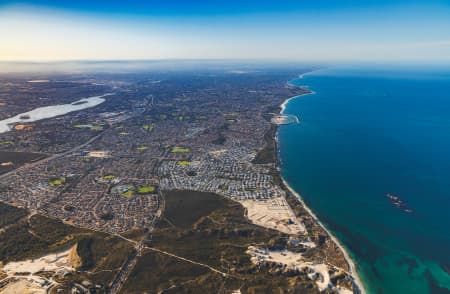 Aerial Image of BURNS BEACH