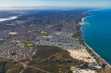 Aerial Image of BURNS BEACH