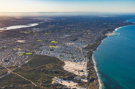 Aerial Image of BURNS BEACH