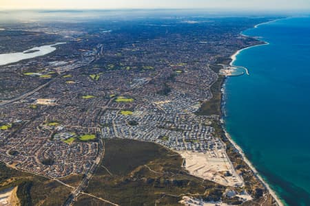 Aerial Image of BURNS BEACH