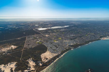 Aerial Image of BURNS BEACH