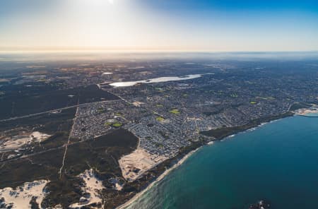 Aerial Image of BURNS BEACH