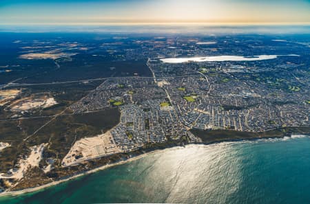 Aerial Image of BURNS BEACH