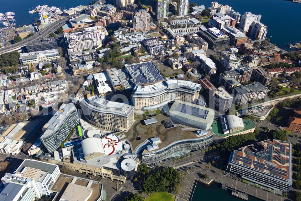 Aerial Image of Star Casino Sydney