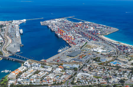 Aerial Image of NORTH FREMANTLE