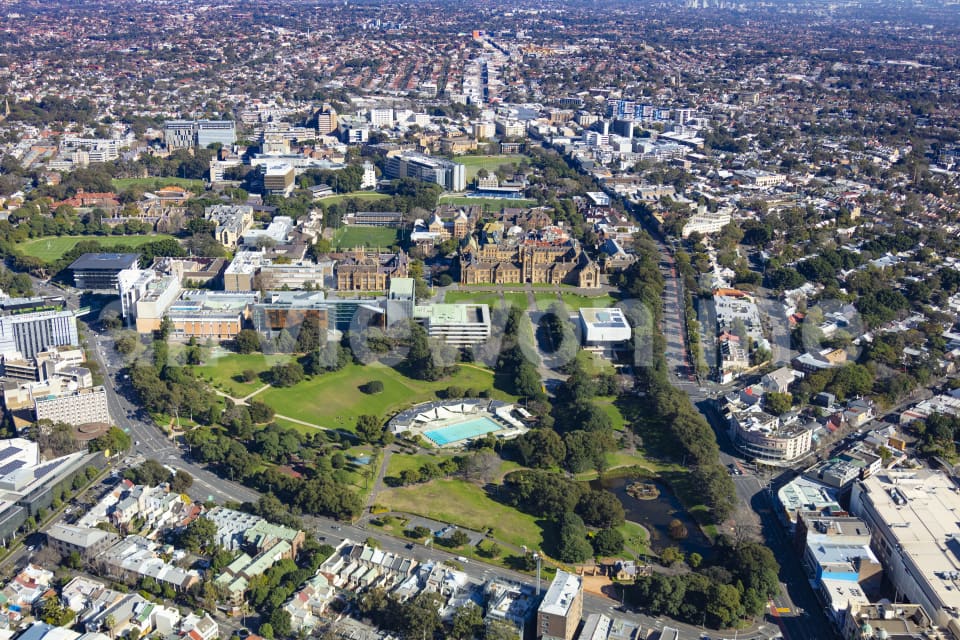 Aerial Image of The University Of Sydney