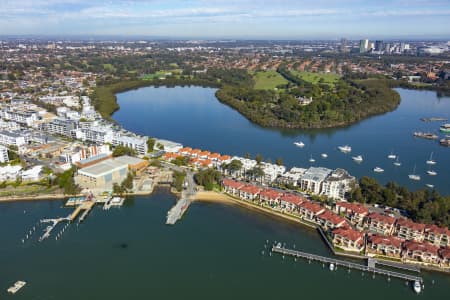 Aerial Image of GREENS POINT MORTLAKE