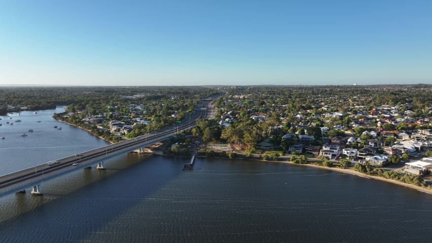 Aerial Image of MOUNT PLEASANT
