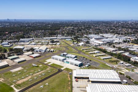 Aerial Image of BANKSTOWN AERODROME