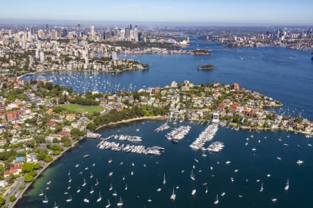 Aerial Image of BELLEVUE HILL