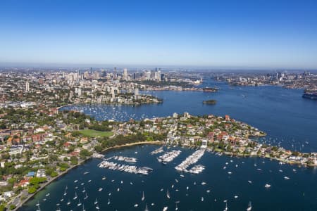Aerial Image of POINT PIPER