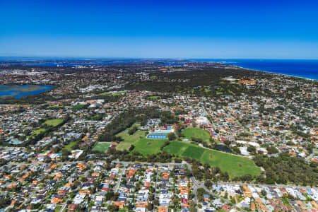 Aerial Image of WEMBLEY DOWNS