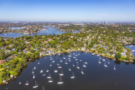 Aerial Image of HUNTERS HILL
