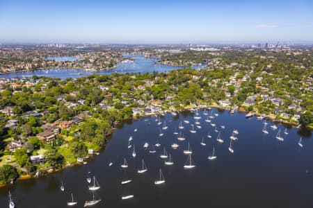 Aerial Image of HUNTERS HILL