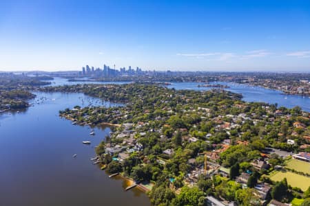 Aerial Image of HUNTERS HILL