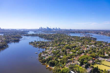 Aerial Image of HUNTERS HILL