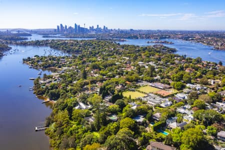 Aerial Image of HUNTERS HILL