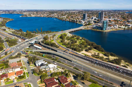 Aerial Image of COMO TO CANNING BRIDGE
