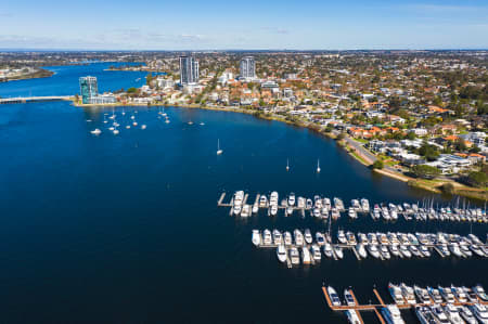 Aerial Image of APPLECROSS TO CANNING BRIDGE