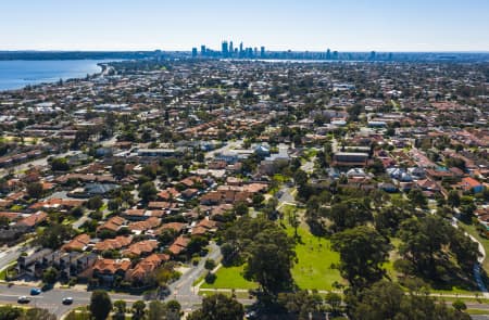 Aerial Image of COMO TO PERTH CBD